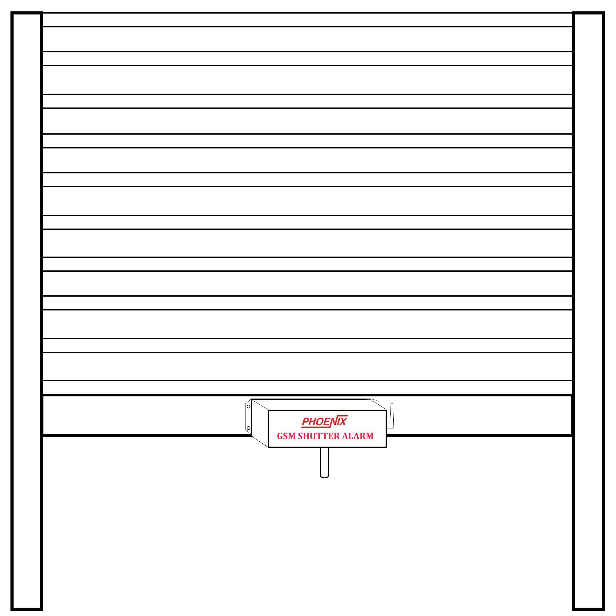 GSM Shutter Alarm Product 2